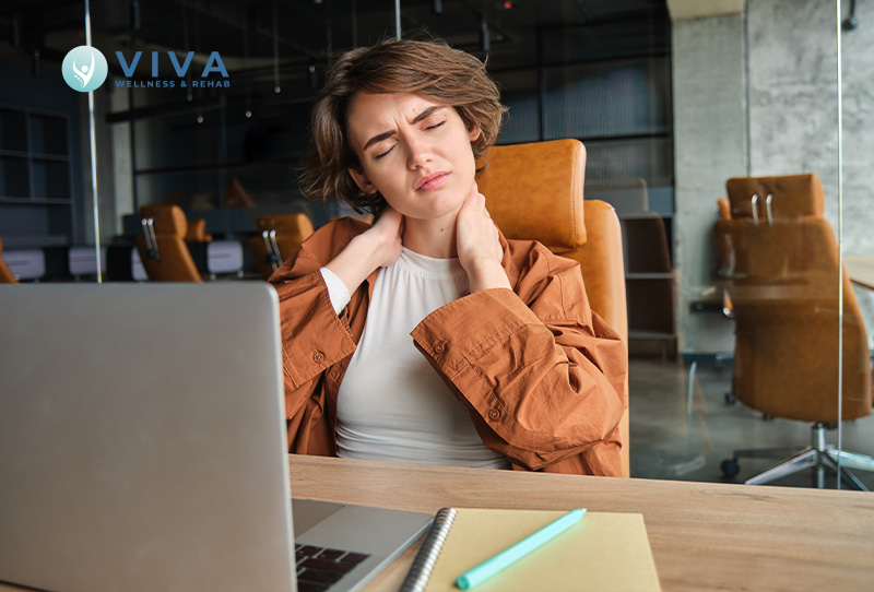 Chiropractic Therapy for Neck and Shoulder Tension From Desk Work